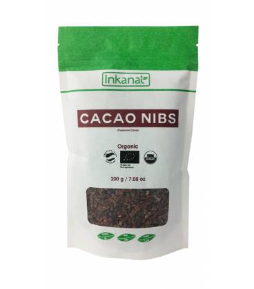 Cacao criollo BIO en nibs 200g de Inkanatura
