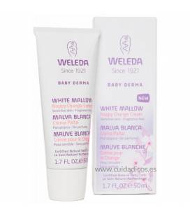 CREMA FACIAL BEBE MALVA BLANCA PIEL ATOPICA 50ml de Weleda