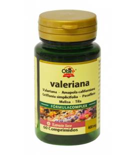 Valeriana Complex 60 comprimidos 400mg de Obire
