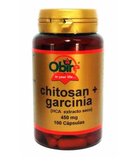 CHITOSAN + GARCINIA 450mg 100 Cápsulas de Obire