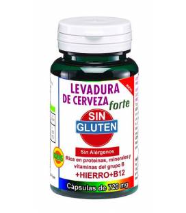 Levadura de cerveza Forte SIN GLUTEN 45 cápsulas de Robis