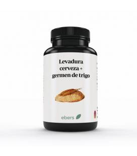 Levadura y germen de trigo 100 comprimidos de 600 mg de Ebers