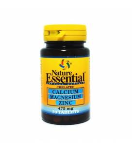 Calcio magnesio zinc 475 mg 50 comprimidos de Nature Essential