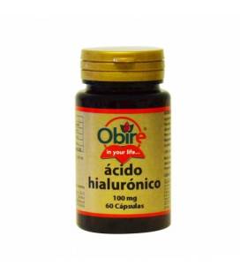 Ácido hialurónico 60 cápsulas de 100mg de Obire