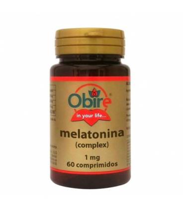 Melatonina complex 1 mg 60 comprimidos de Obire