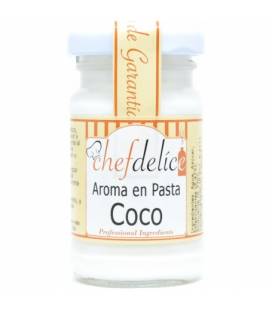 Aroma de coco en pasta emulsionada 50g de Chefdelice