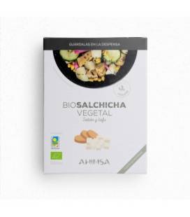 Salchichas de seitan y tofu bio 200g de Ahimsa - No necesita frío