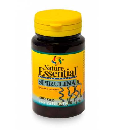 Espirulina 400 mg 100 comprimidos de Nature Essential