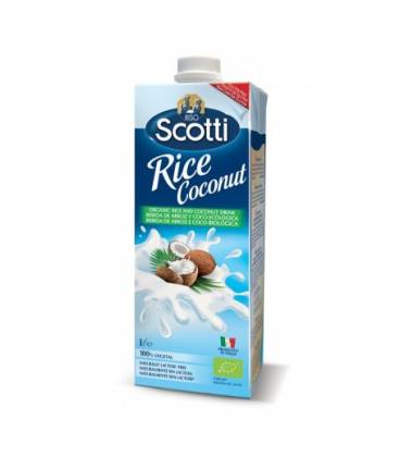 Bebida BIO arroz y coco 1L de Riso Scotti
