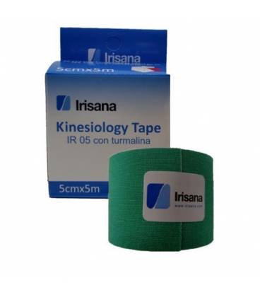 Kinesiology tape IR05 con turmalina 5cmX5m de Irisana