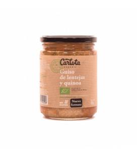 Guiso de lentejas y quinoa 425 g de Carlota Organic