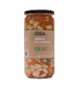 Alubias con verduras 720 g de Carlota Organic