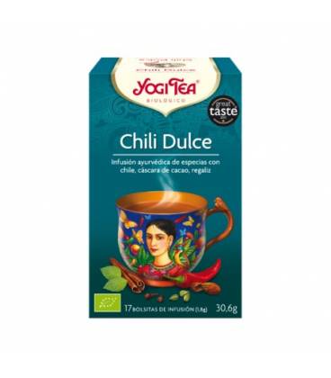 Yogi Tea Chili dulce BIO 17 bolsitas