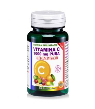 Vitamina C Pura alta concentración 1000mg de Robis