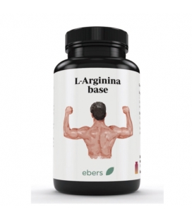 L-Arginina base 60 cápsulas de 500 mg de Ebers