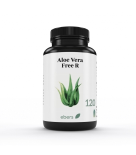 Aloe vera SIN ALOÍNA 120 comprimidos de 500mg de Ebers