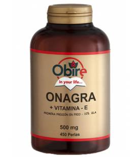 Aceite de onagra + Vitamina E 450 perlas de 510mg de Obire