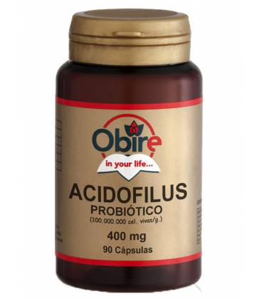 Acidofilus 400mg 90 Cápsulas de Obire