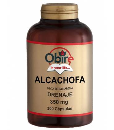 Alcachofa 300 cápsulas de 350mg de Obire