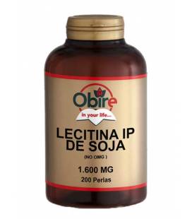 LECITINA SOJA 1200mg 200 Perlas de Obire