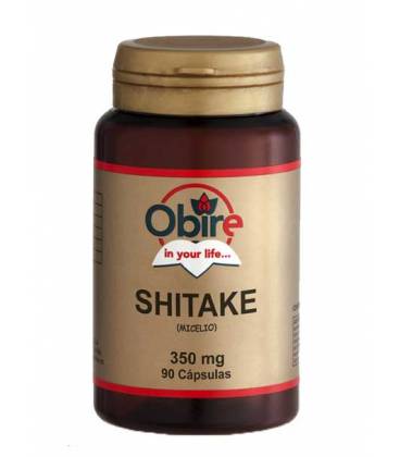 Shitake 90 cápsulas 350mg de Obire