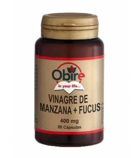 VINAGRE DE MANZANA+FUCUS 400mg 90 Cápsulas de Obire