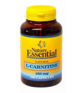 L-CARNITINA 450mg 100 Cápsulas de Nature Essential