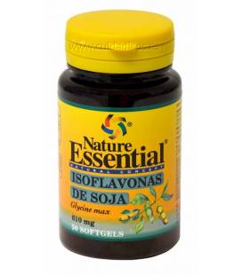 Isoflavonas de soja 50 perlas de 610mg de Nature Essential