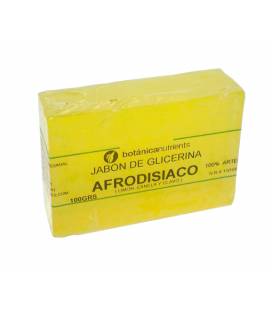 JABON AROMATICO AFRODISIACO 100g CON LIMON, CANELA Y CLAVEL de Botánica Nutrients