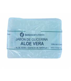 JABON DE TRATAMIENTO CON ALOE VERA Y ESENCIA DE NARANJA 100g de Botánica Nutrients