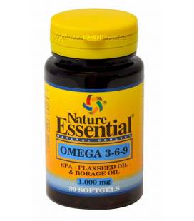 OMEGA 3 6 9 1000mg 30 Perlas de Nature Essential