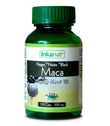 MACA NEGRA 100 Cápsulas 500g de Inkanatura