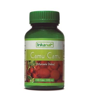 Camu Camu (Myrciaria Dubia) 100 cápsulas de 500mg de Inkanatura