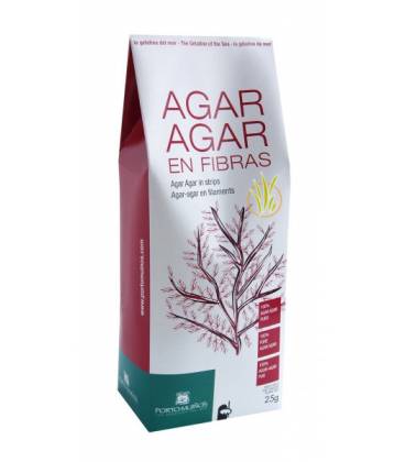 AGAR AGAR EN FIBRAS 25g de Porto Muiños